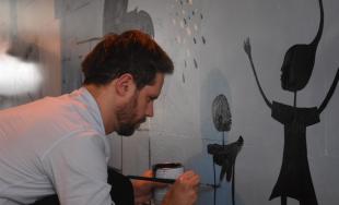 Umelci vdýchli nový život stenám podchodu na Hasičskej ulici počas podujatia Fest ART v Trenčíne