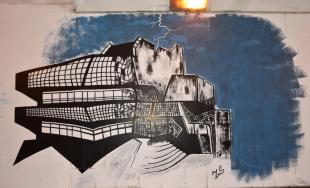 Umelci vdýchli nový život stenám podchodu na Hasičskej ulici počas podujatia Fest ART v Trenčíne