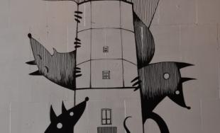 Umelci vdýchli nový život stenám podchodu na Hasičskej ulici počas podujatia Fest ART v Trenčíne