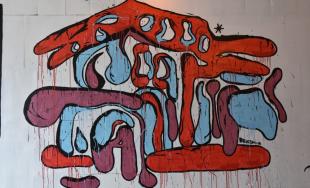 Umelci vdýchli nový život stenám podchodu na Hasičskej ulici počas podujatia Fest ART v Trenčíne