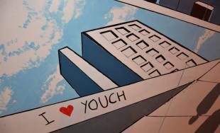 Umelci vdýchli nový život stenám podchodu na Hasičskej ulici počas podujatia Fest ART v Trenčíne