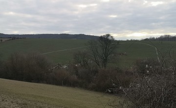 FOTO: Pád lietadla pri Trenčíne 22. 2. 2023
