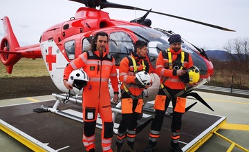 FOTO: Leteckí záchránari v Trenčíne patria medzi najvyťaženejších. Od dnes sú aj najmodernejší