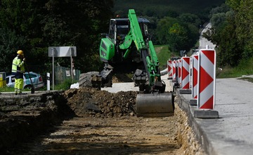 FOTO: Úsek medzi Myjavou a Novým Mestom nad Váhom v druhej etape rekonštrukcie