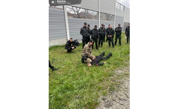 FOTO: Služobná príprava železničnej polície