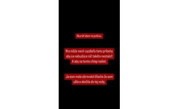 FOTO: Mladá žena opísala hrôzostrašný zážitok z prechádzky neďaleko Trenčína. Jej mama sa tomu bezmocne prizerala