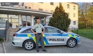 FOTO: Policajt z Dubnice nad Váhom zažiaril na východe Slovenska