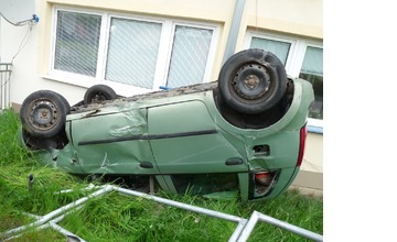 FOTO: Dopravná nehoda v Brvništi