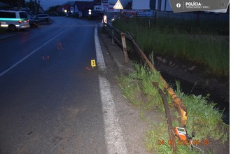 FOTO: Dopravná nehoda v Streženiciach