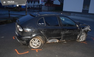 FOTO: Dopravná nehoda v Streženiciach