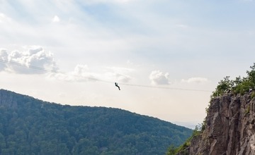 FOTO: Traverz v Hrádku poteší milovníkov adrenalínu