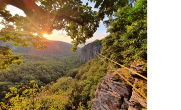 FOTO: Traverz v Hrádku poteší milovníkov adrenalínu