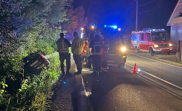 FOTO: Hasiči z Nitrianskeho Pravna majú za sebou rušnú noc. Ani na chvíľu sa nezastavili