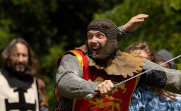 FOTO: Trenčiansky hrad ožije pri príležitosti zahájenia letnej sezóny