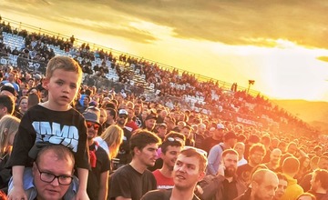 FOTO: Bombastické zábery z včerajšieho koncertu Rammstein v Trenčíne