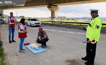 FOTO: Akcia Záchranár testuje znalosti vodičov v poskytovaní prvej pomoci