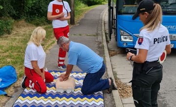 FOTO: Akcia Záchranár testuje znalosti vodičov v poskytovaní prvej pomoci