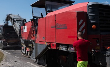 FOTO: Modernizácia ciest v Trenčianskom kraji je zahájená
