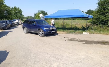 FOTO: Pri odchode z Pohody museli vodiči podstúpiť dychovú skúšku