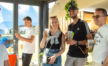FOTO: V pohodovom stane Trenčín sa mení sa diskutovalo o budúcnosti mesta