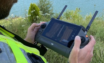 FOTO: Veľká pátracia akcia v susednom kraji. Nezvestného Miroslava hľadali aj trenčianski pátrači