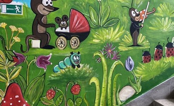 FOTO: Nová výzdoba detského pavilónu nemocnice v Trenčíne