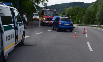 FOTO:  Nehoda v Považskej Bystrici