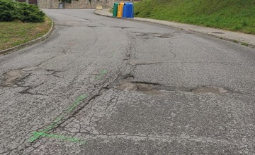 FOTO: Asfaltérske práce v mestskej časti Nosice