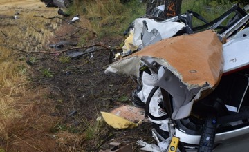 FOTO: Nehoda pri Novom Meste nad Váhom