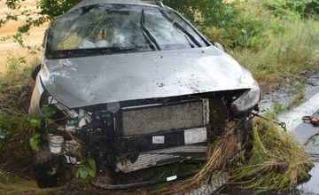 FOTO: Nehoda pri Novom Meste nad Váhom