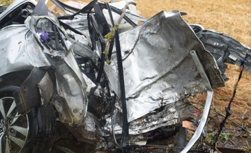 FOTO: Nehoda pri Novom Meste nad Váhom