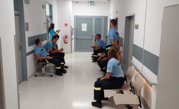 FOTO: Desať slovenských hasičov sa vrátilo z Grécka