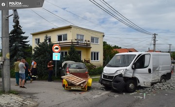 FOTO: Dopravná nehoda pri Partizánskom
