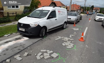 FOTO: Dopravná nehoda pri Partizánskom