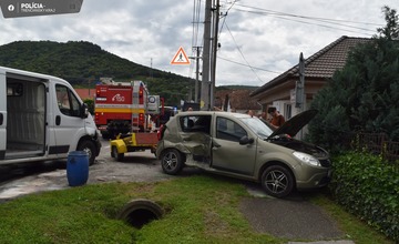 FOTO: Dopravná nehoda pri Partizánskom