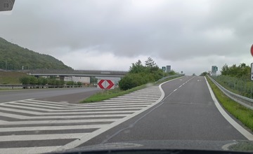 FOTO: Nová možnosť zjazdu z diaľnice pre účastníkov ďalšieho hudobného festivalu v Trenčíne