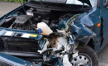 FOTO: Dopravná nehoda v okrese Myjava