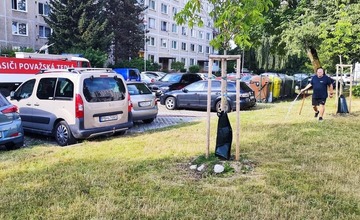 FOTO: Dobrovoľní hasiči sú v Považskej Bystrici oporou pri mnohých činnostiach