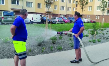 FOTO: Dobrovoľní hasiči sú v Považskej Bystrici oporou pri mnohých činnostiach