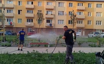 FOTO: Dobrovoľní hasiči sú v Považskej Bystrici oporou pri mnohých činnostiach