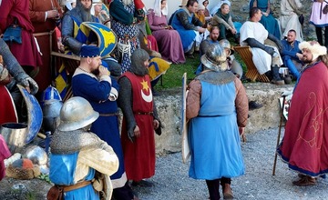 FOTO: Takto sa zabávali Trenčania na Matúšovych hradných slávnostiach