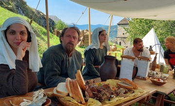 FOTO: Takto sa zabávali Trenčania na Matúšovych hradných slávnostiach