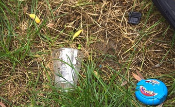 FOTO: Neporiadok v parku Východná