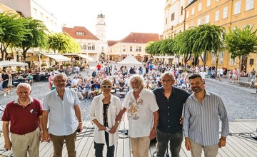 FOTO: Nedeľa na Mierovom námestí v Trenčíne patrila skvelým jazzovým muzikantom