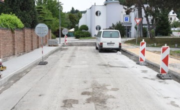 FOTO: Rekonštrukcia trenčianskych chodníkov