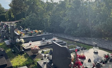 FOTO: Púchovský cintorín po nočnej kalamite