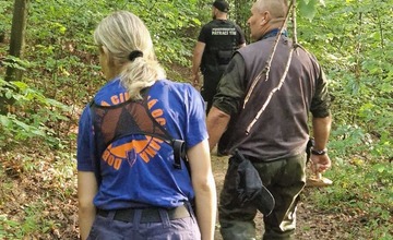 FOTO: Pátracia akcia po Milanovi v Považskej Bystrici