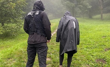 FOTO: Pátracia akcia po Milanovi v Považskej Bystrici