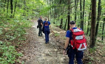 FOTO: Pátracia akcia po Milanovi v Považskej Bystrici