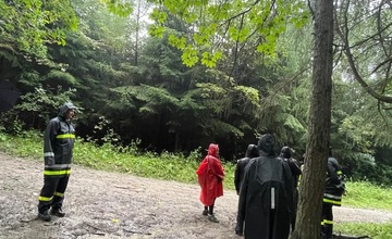 FOTO: Pátracia akcia po Milanovi v Považskej Bystrici
